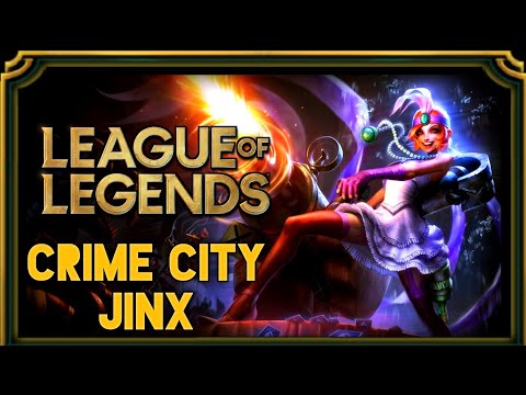League of Legends - Crime City Jinx Gameplay #2