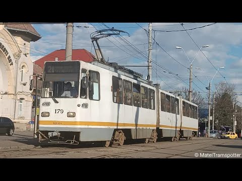 Cab View linia 21 București. (Gara Obor-Piata Sfântul Gheorghe)
