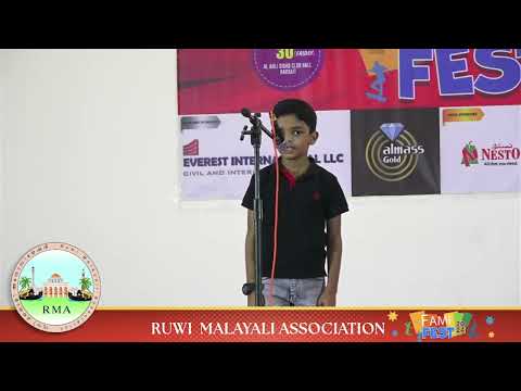 Story Telling - Mohammed Rayan - RMA Famy Fest 2024