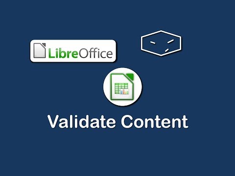 libreoffice calc validate cell contents