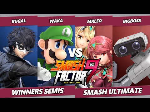 Smash Factor 9 Winners Semis - ΩRugal & Waka Vs. MkLeo & BigBoss - SSBU Ultimate Tournament