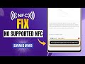 How to Fix 'No Supported App for This NFC Tag' on Samsung Phones | Solve No Supported NFC Tag Popup