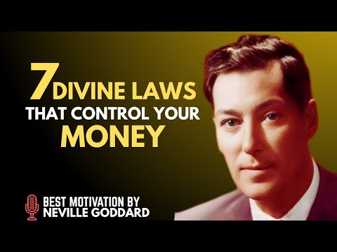 7 DIVINE LAWS THAT CONTROL YOUR MONEY - #NevilleGoddard #audiobooks #motivation #teachings