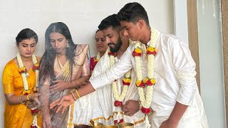 Salon ಪೂಜೆ ಆಯಿತು 😍 Congratulations ಅಕ್ಕ ♥️| Nikhil Nisha Vlogs #madhugowda #nikhilnishavlogs