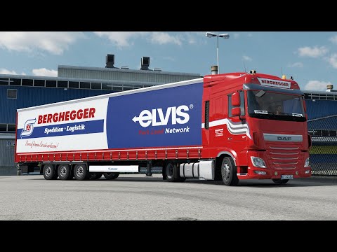 ETS2 1.35 ProMods 2.41 DAF XF106  Hamburg - Elblag