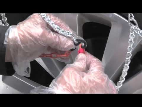 Montage chaînes à neige Polaire