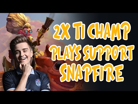 Snapfire Pro Support Guide | OG.N0tail Snapfire Gameplay with OG.Topson and OG.MidOne vs OG.SumaiL
