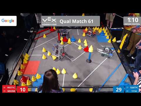 2017 Wildstang VEX Competition Match Q61