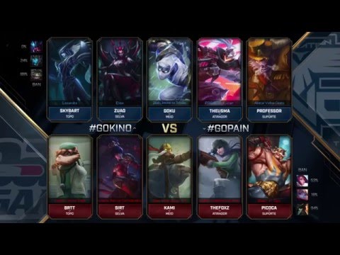 CBLoL 2016 - S3 D1 - Kino x paiN S3 (Jogo 2 Resumido)