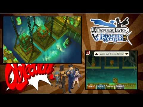 Prof. Layton vs. Phoenix Wright: Ace Attorney pt122 - Chamber of Puzzles