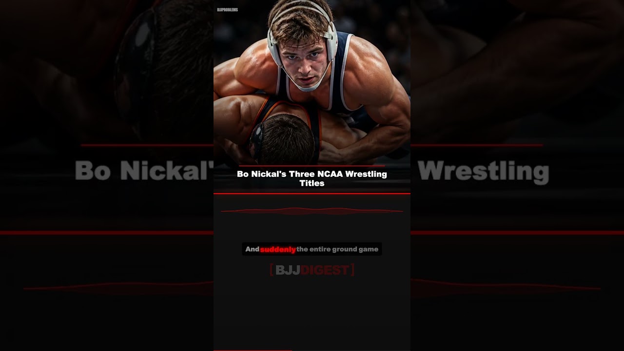 Bo Nickal's Three NCAA Wrestling Titles #Shorts