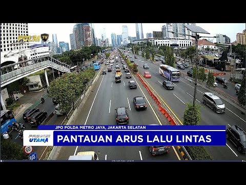 NTMC POLRI - PANTAUAN ARUS LALU LINTAS SORE 13/10/2025