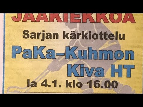 PaKa KuKi III div jääkiekko-ottelu 4.1.2020