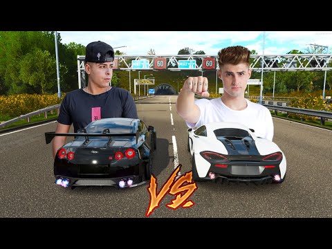 RENATO GARCIA VS REZENDE - NISSAN GTR VS MCLAREN 540C