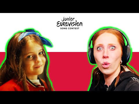 I REACTED TO POLAND'S REVAMP FOR JUNIOR EUROVISION 2022 // LAURA BACZKIEWICZ - TO THE MOON