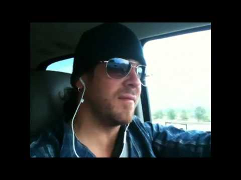 Christian Kane en route from Portland to LA and making an announcement about The Donner Party film.
