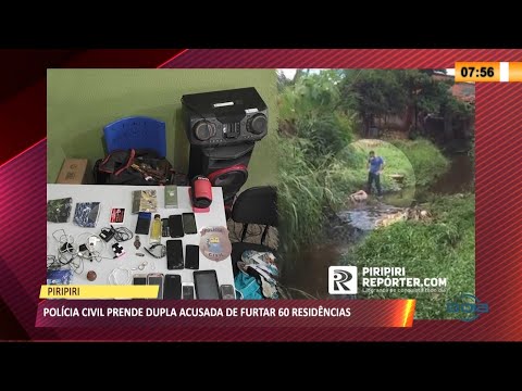 Polícia Civil prende dupla acusada de furtar 60 residências 30 04 2021