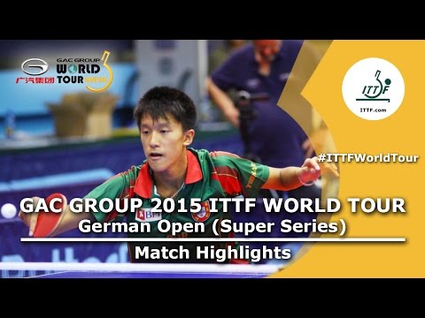 German Open 2015 Highlights: GLOD Eric vs CHEN Diogo (Pre. Rounds)