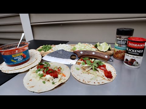 Making Fresh Fish Tacos! (Catch Clean Cook)