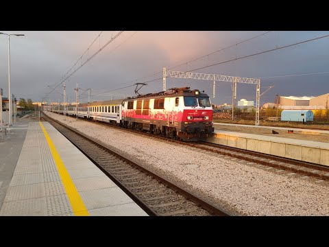 EP09-023 + IC MALCZEWSKI do Słupska i Kołobrzegu, mija p.o. Rzeszów Zachodni 23.04.2019