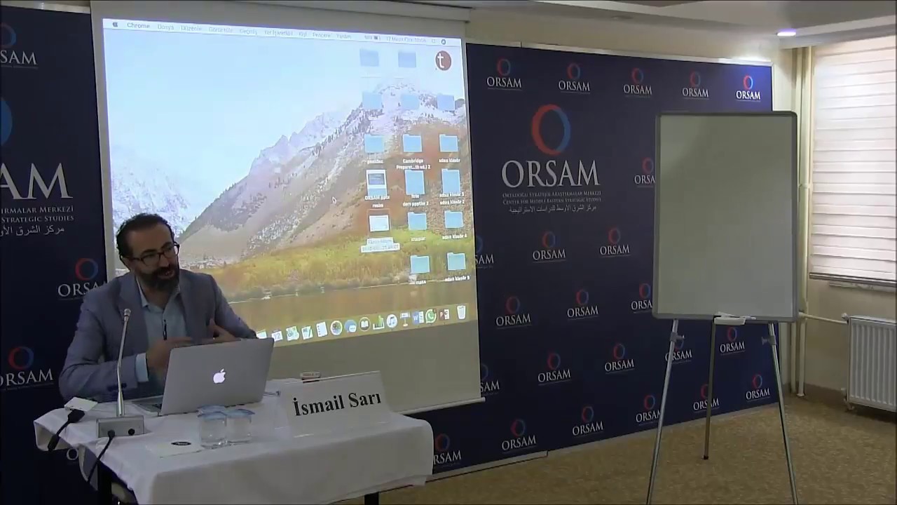 Yrd. Doç. Dr. İsmail Sarı, ORSAM Ortadoğu Seminerleri: Bahar 2018