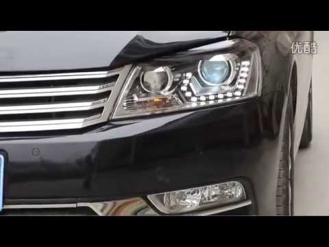 2012 2013 European VW Passat B7 LED DRL Headlight with Projector