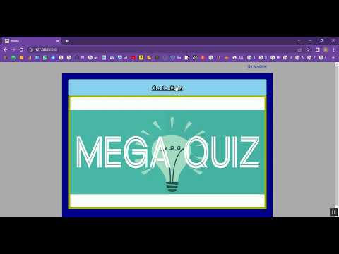 Quiz Application in Django Python
