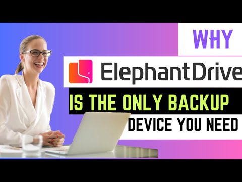ElephantDrive: Online Backup for Your Files and Data.