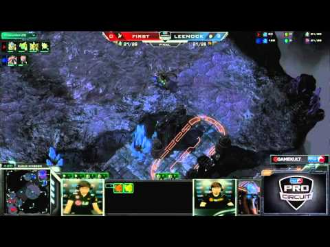 (HD542) First vs Leenock - PvZ - Final G3 - Starcraft 2 Replay [FR]