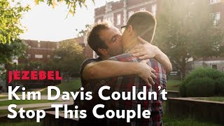 First Gay Marriage In Rowan County After Kim Davis Was Released