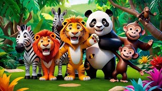 🌳🎶 Magical Forest Song for Kids | Enchanting Nursery Rhymes Adventure!