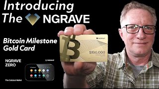 NGRAVE COMBO Unboxing: Bitcoin Milestone Gold Card! (Limited Edition)
