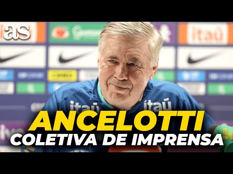 CARLO ANCELOTTI, coletiva de Imprensa Completa | SELEÇAO BRASILEIRA DE FUTEBOL