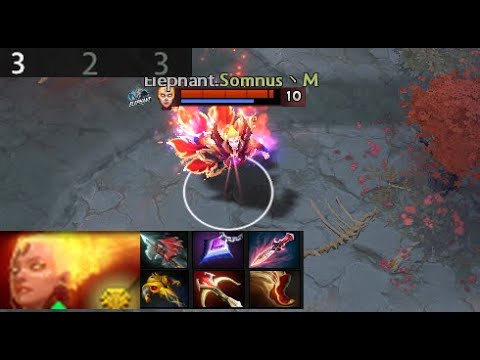 Somnus`M - Lina | Elephant vs Vici Gaming  (game 1) BO2 | The International 2021