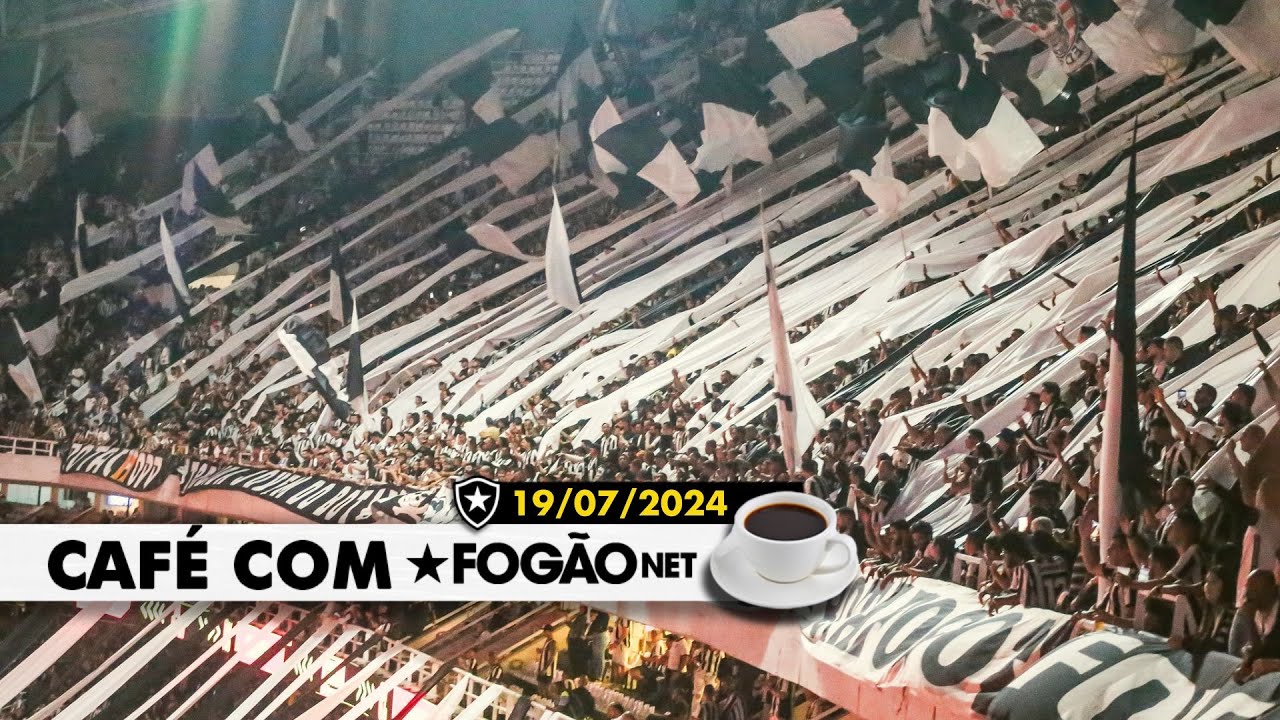LIVE CAFÉ COM FOGÃONET | Botafogo espera casa cheia contra o Internacional; 22 novos atletas na base