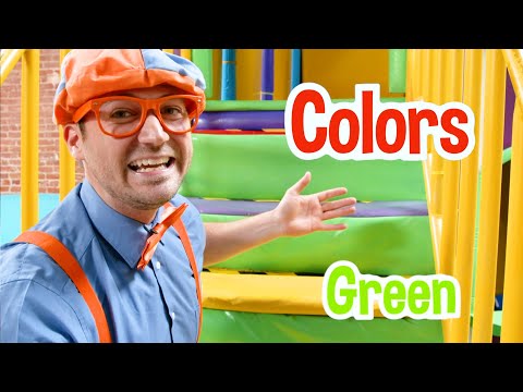 Learn with Blippi at Amy's Playground | Educational Videos For Toddlers with Blippi