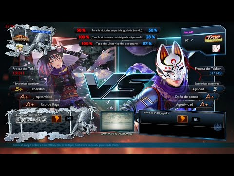 L7 65_2 D Kunimitsu (Anakin x24) vs (Len_Aon) Kunimitsu - Tekken 7 ( Anakin x24)  Online sin Grafica