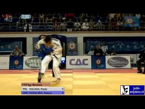Paula Kulaga (POL) - Galyna Kovalska (UKR) [+70kg] bronze