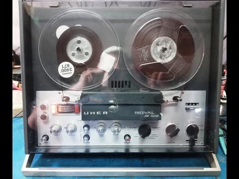 Uher Royal Deluxe Reel To Reel, Top of the Line Vintage Analog recorder