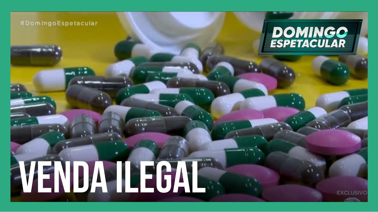 Exclusivo: Domingo Espetacular mostra como funciona a venda clandestina de remédios controlados