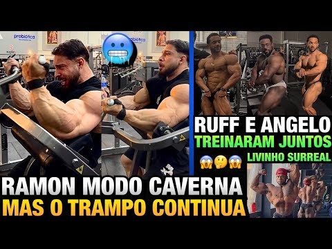 RAMON DRYING FAST: BRUTAL ARMS + RUFF AND ANGELO TRAIN TOGETHER + LIVINHO, MENEGATE AND MORE