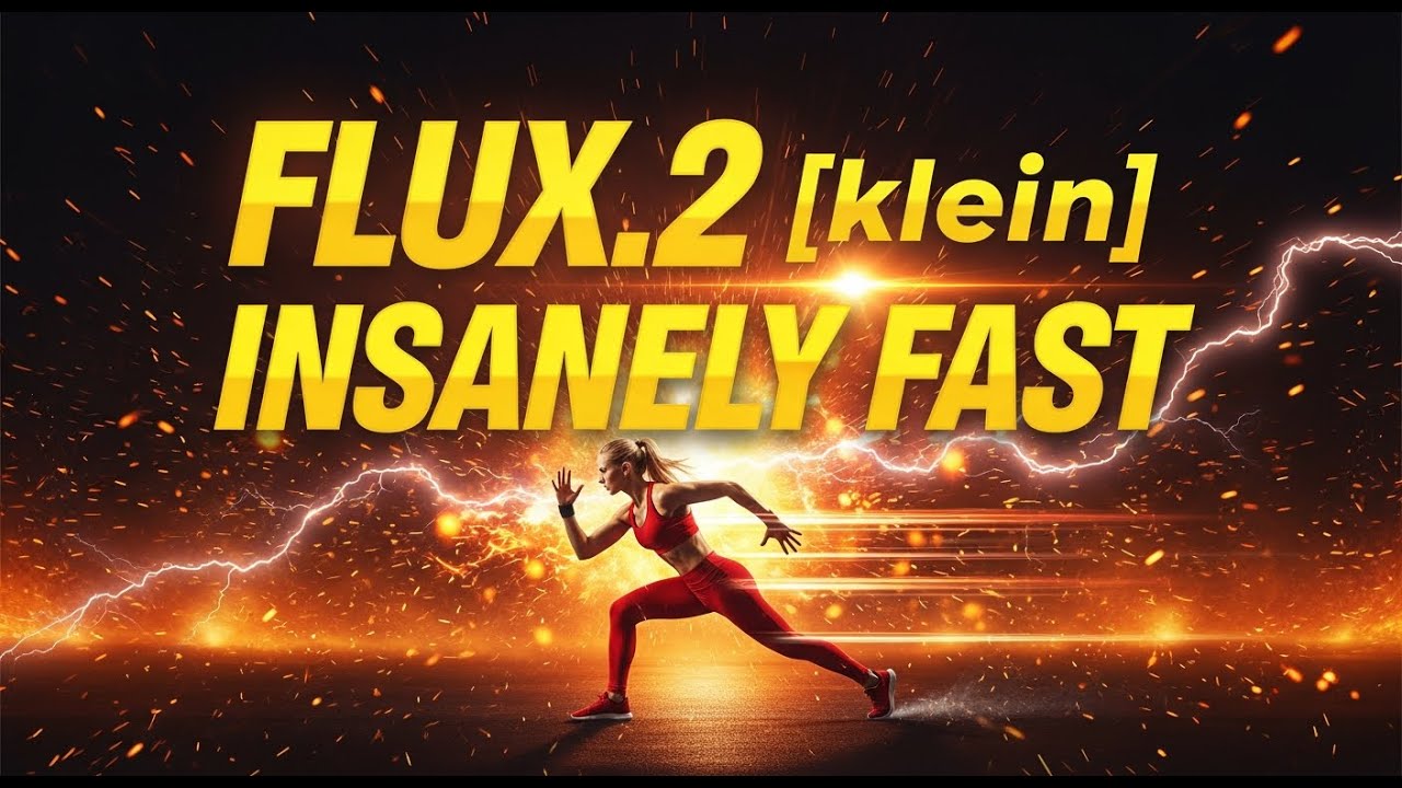 FLUX.2 Klein is INSANELY Fast - Install & Run Locally in Minutes
