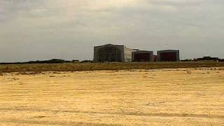 preview picture of video 'Hindenburg crash site - Lakehurst Naval Air Station'