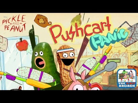 Pickle And Peanut: Pushcart Panic - Spray Customers With Spoonicorn Cereal (iPad Gameplay)