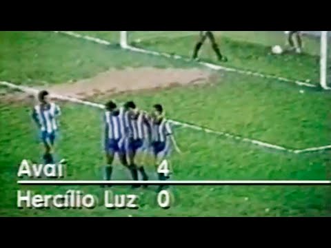 Avaí 4 x 0 Hercílio Luz - Catarinense 1985