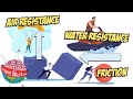 Forces I Friction Air Resistance And Water Resistance