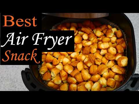 Milky Crunchy Air Fried Chin Chin | Best Air Fryer Snacks | How To Make Chin Chin With An Air Fryer