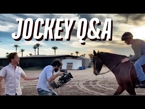 Clint Bentley, Clifton Collins Jr. and Adolpho Veloso on JOCKEY