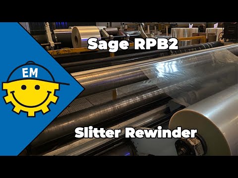 Sage RPB2 | Slitter rewinder