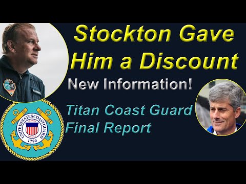 Coast Guard Titan Final Report Released! - Dive 88 - New Information!